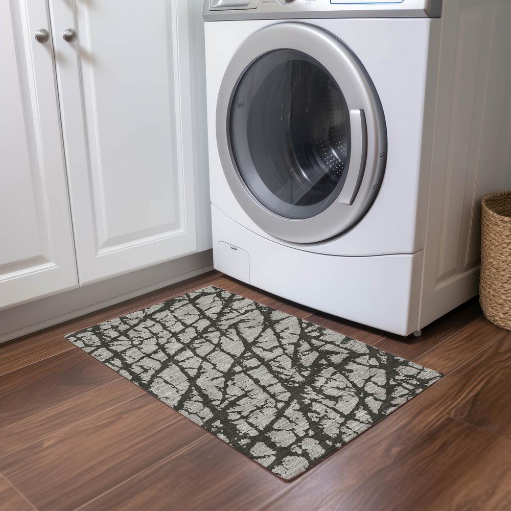 Chantille ACN501 Gray 1'8" x 2'6" Rug. Picture 7