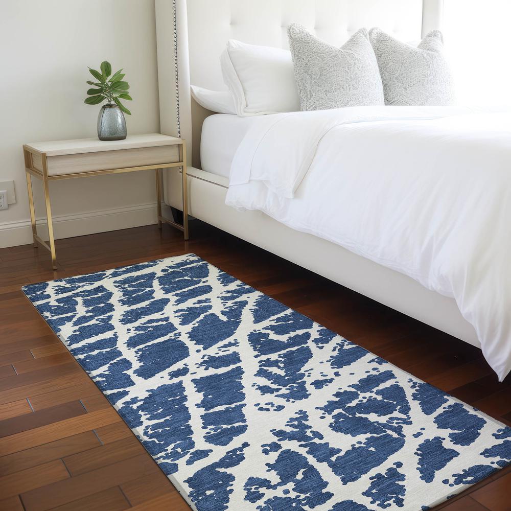 Chantille ACN501 Blue 2'3" x 7'6" Rug. Picture 7