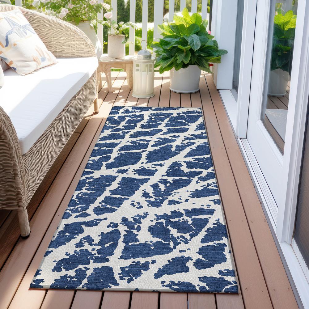 Chantille ACN501 Blue 2'3" x 7'6" Rug. Picture 8