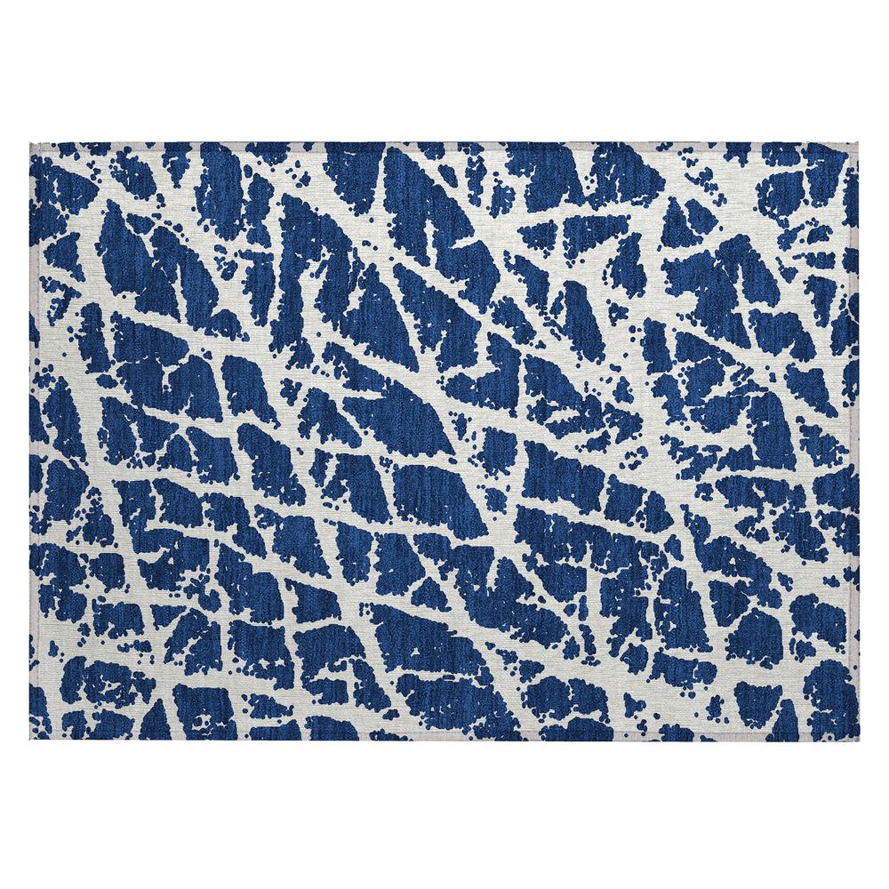 Chantille ACN501 Blue 1'8" x 2'6" Rug. Picture 1