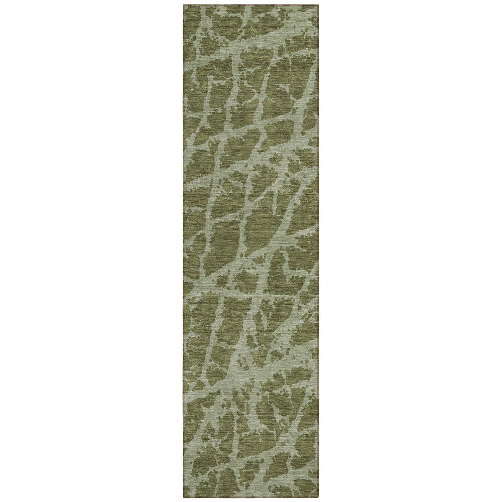 Chantille ACN501 Green 2'3" x 7'6" Rug. Picture 1