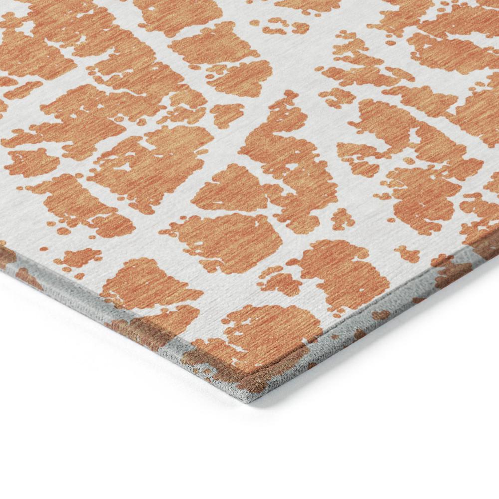 Chantille ACN501 Orange 1'8" x 2'6" Rug. Picture 3