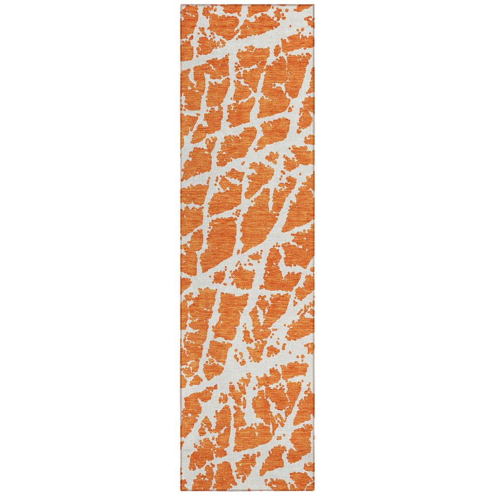 Chantille ACN501 Orange 2'3" x 7'6" Rug. Picture 1