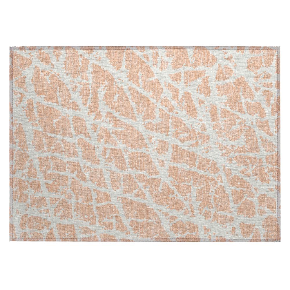 Chantille ACN501 Orange 1'8" x 2'6" Rug. Picture 1