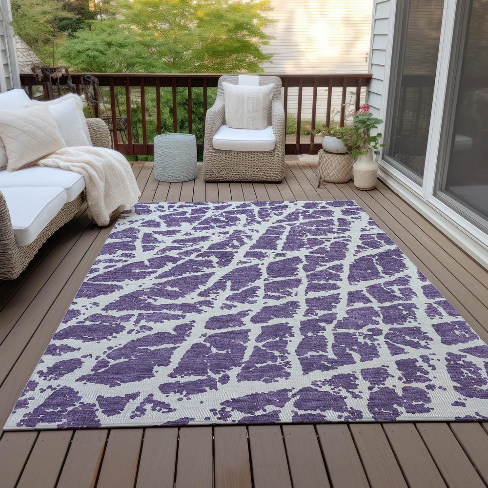 Chantille ACN501 Purple 2'6" x 3'10" Rug. Picture 9