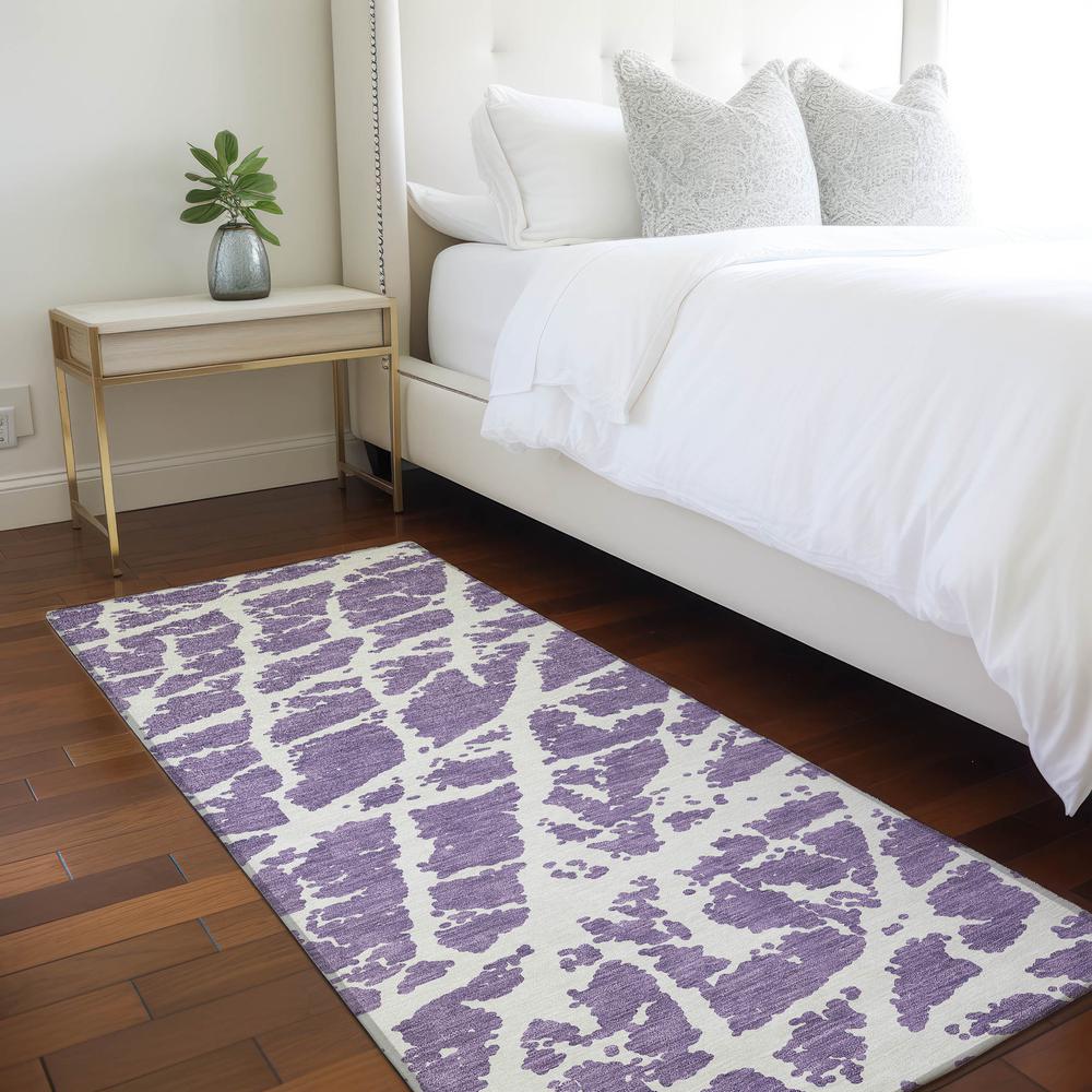 Chantille ACN501 Purple 2'3" x 7'6" Rug. Picture 6