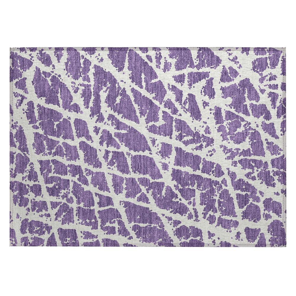 Chantille ACN501 Purple 1'8" x 2'6" Rug. Picture 1