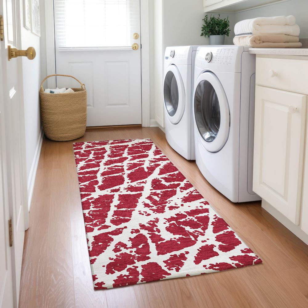 Chantille ACN501 Red 2'3" x 7'6" Rug. Picture 6