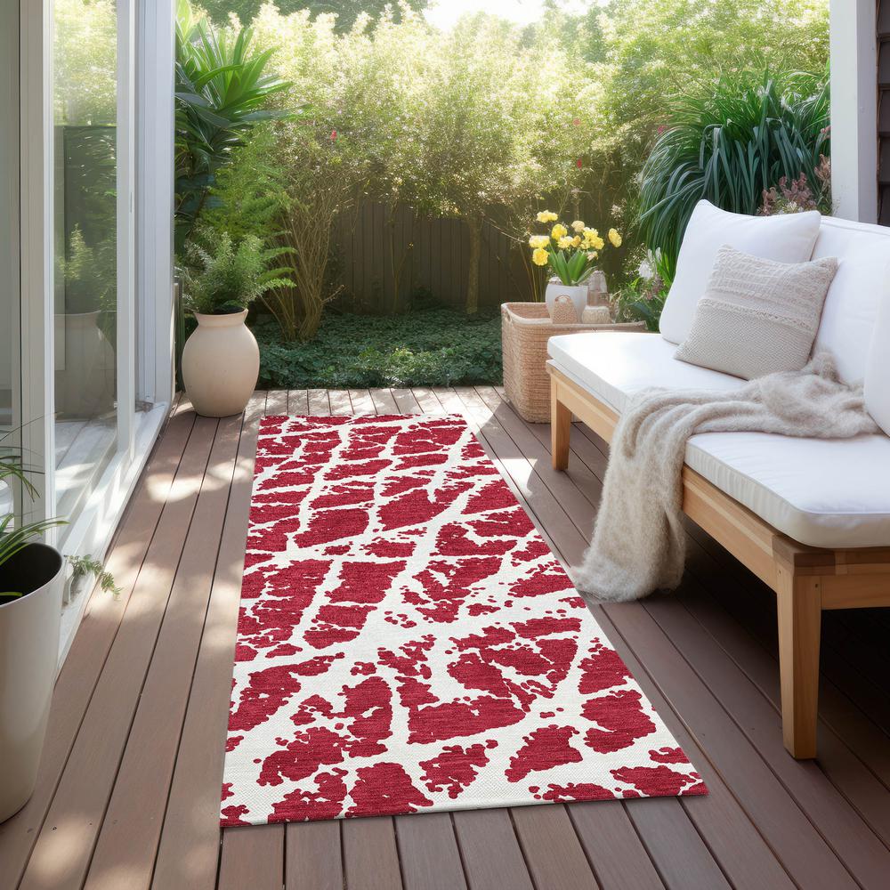 Chantille ACN501 Red 2'3" x 7'6" Rug. Picture 7