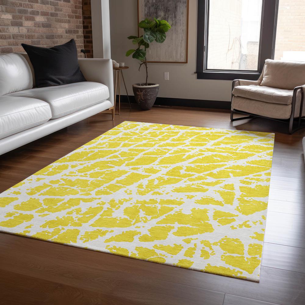Chantille ACN501 Gold 2'6" x 3'10" Rug. Picture 6