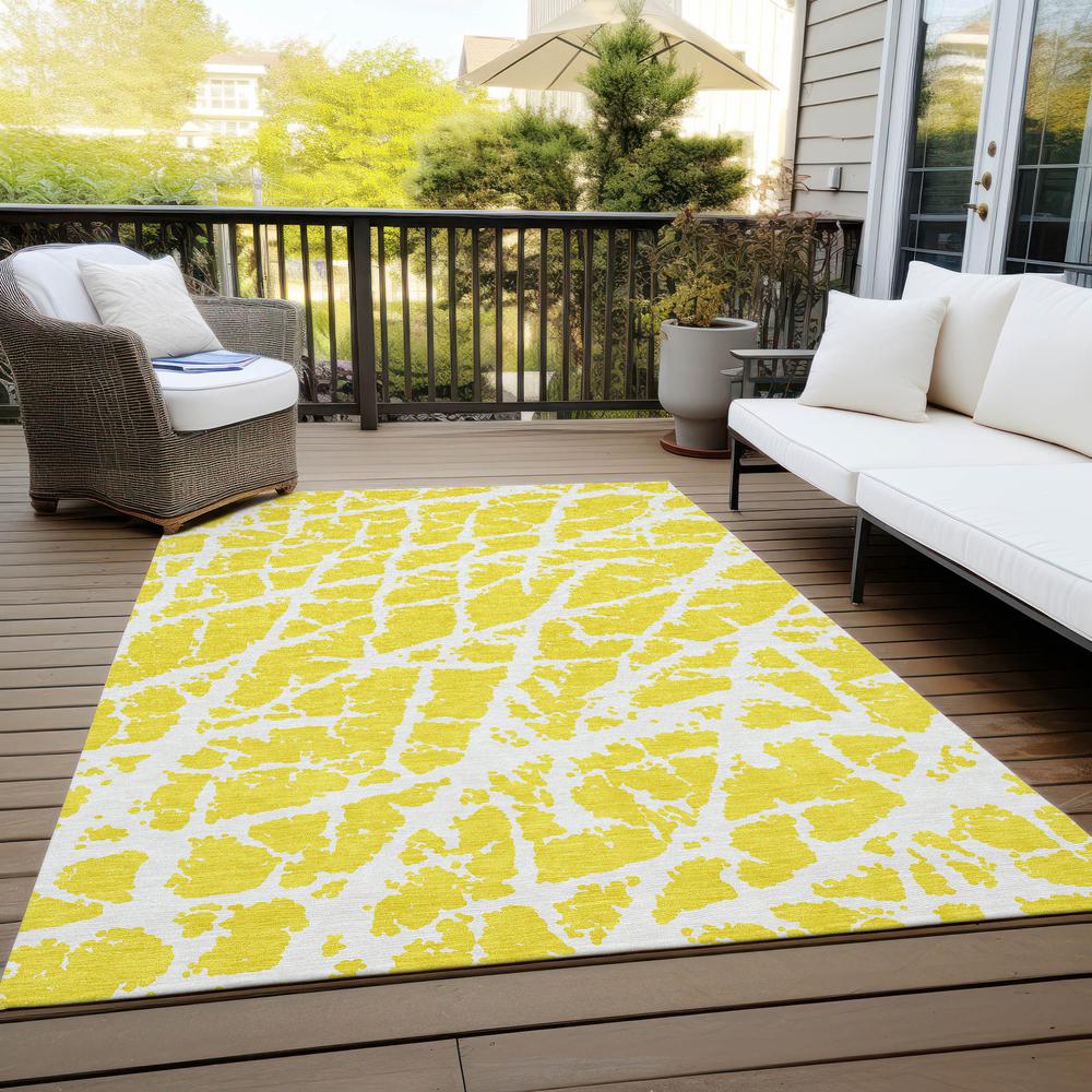 Chantille ACN501 Gold 2'6" x 3'10" Rug. Picture 8