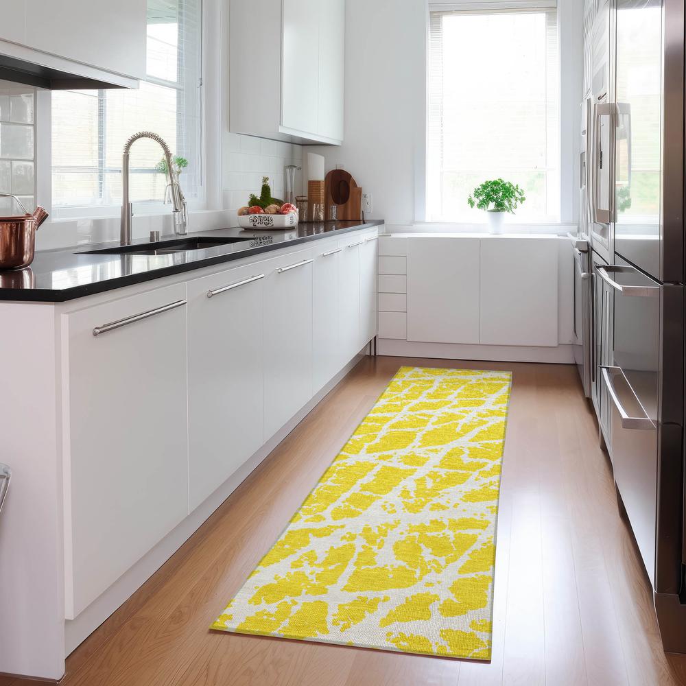 Chantille ACN501 Gold 2'3" x 7'6" Rug. Picture 6