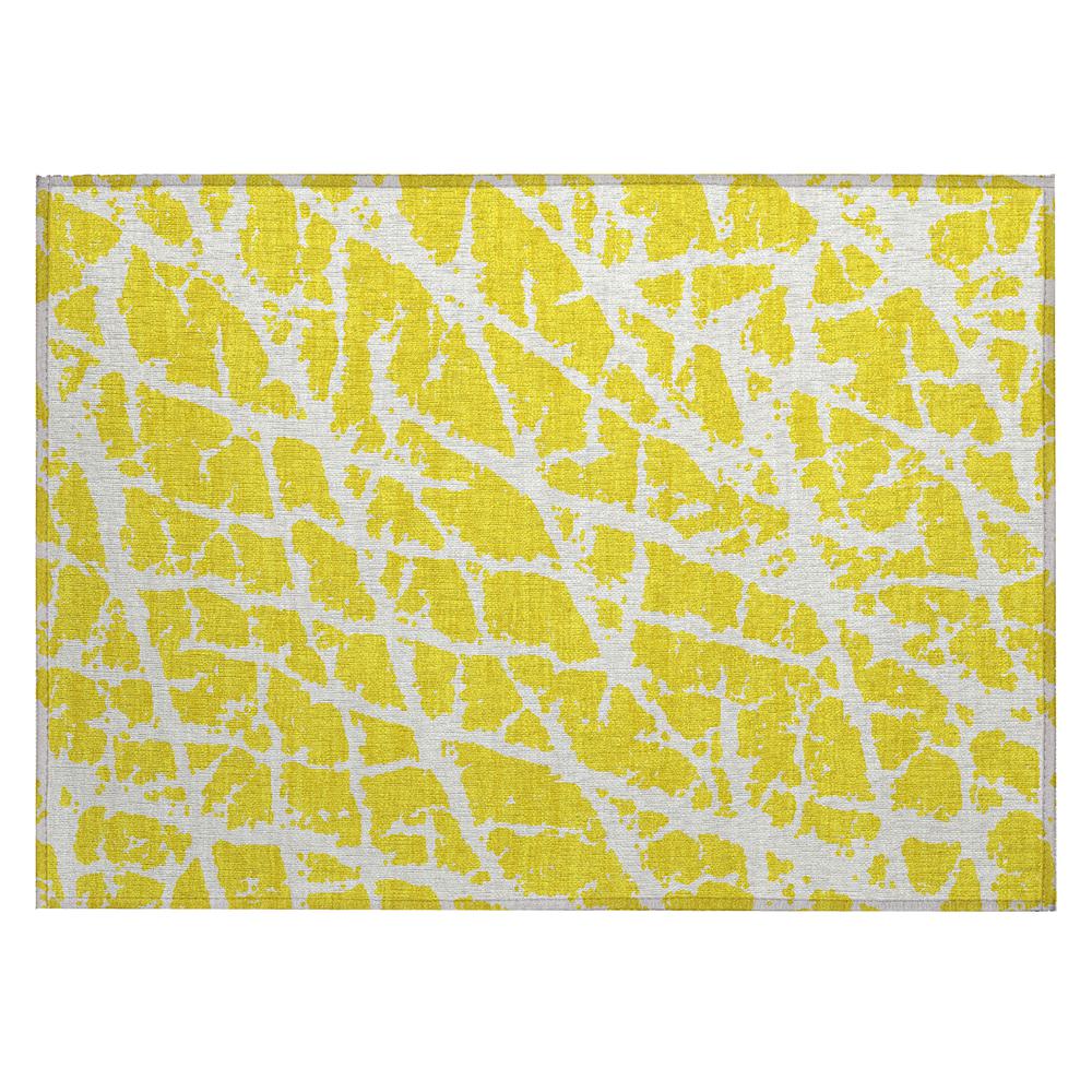 Chantille ACN501 Gold 1'8" x 2'6" Rug. Picture 1