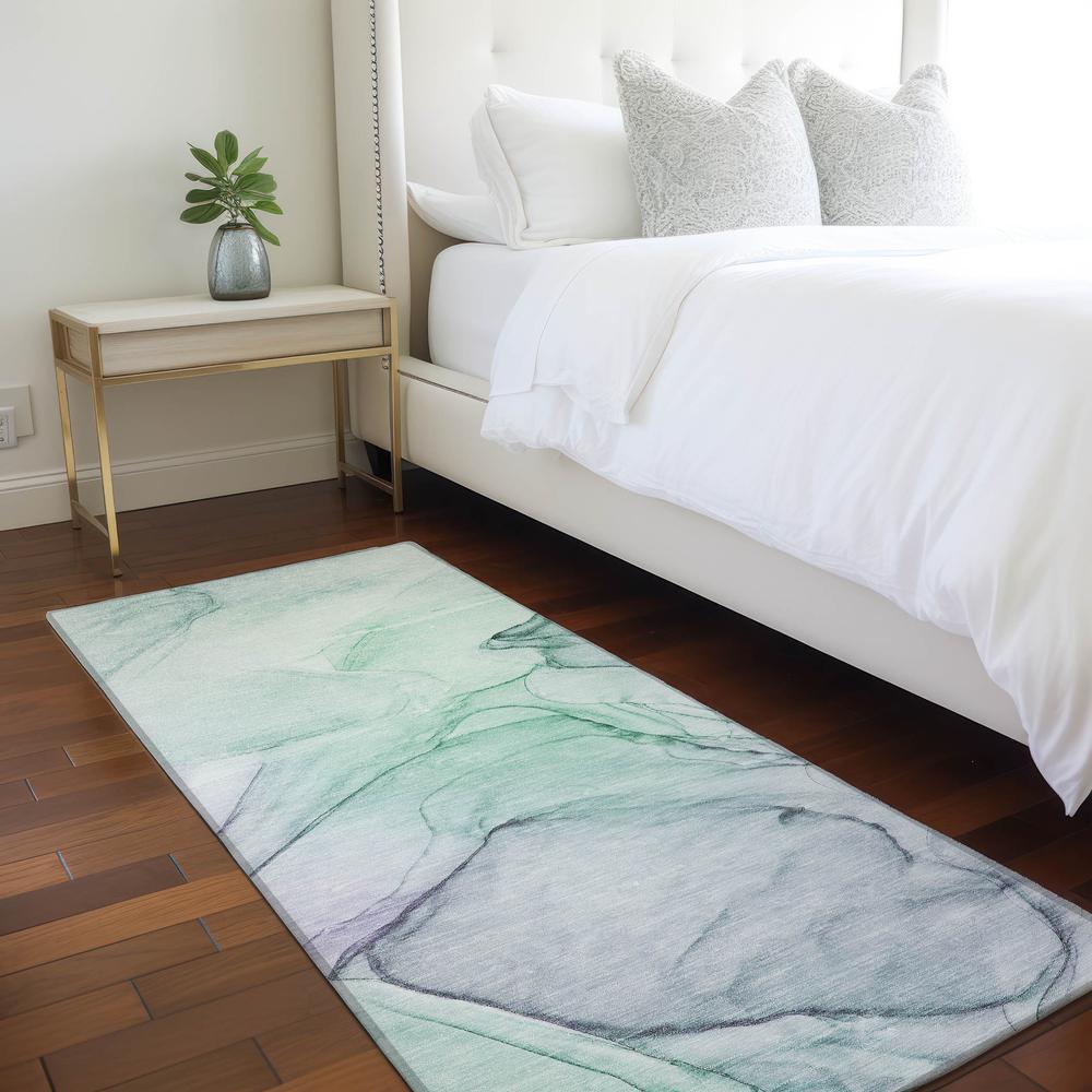 Chantille ACN502 Blue 2'3" x 7'6" Rug. Picture 6