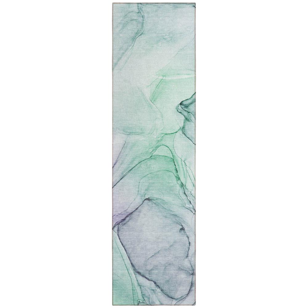 Chantille ACN502 Blue 2'3" x 7'6" Rug. Picture 1
