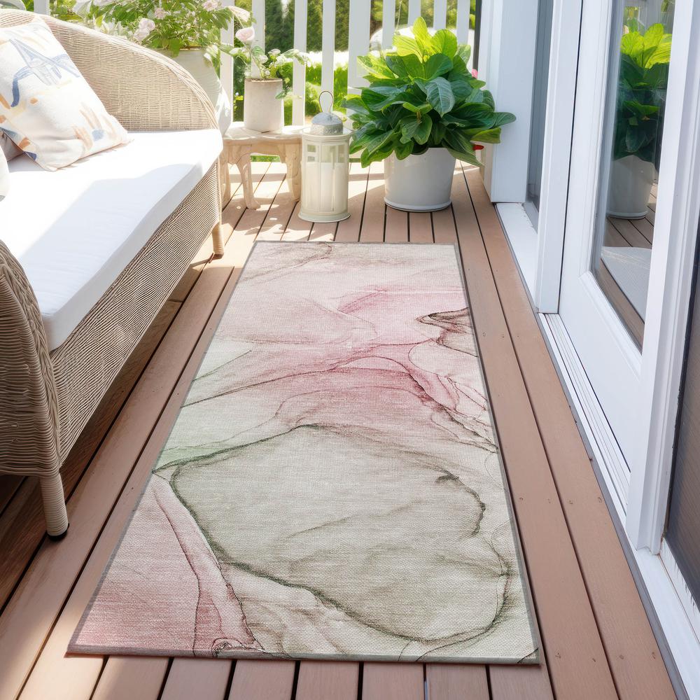 Chantille ACN502 Pink 2'3" x 7'6" Rug. Picture 7