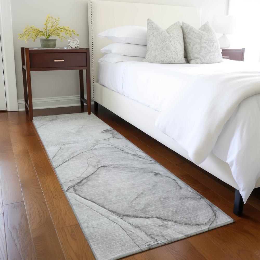 Chantille ACN502 Gray 2'3" x 7'6" Rug. Picture 6