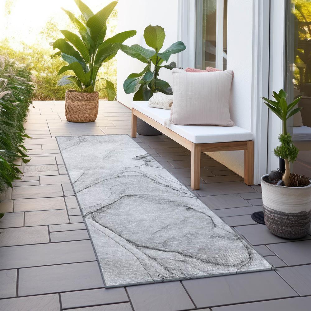 Chantille ACN502 Gray 2'3" x 7'6" Rug. Picture 7