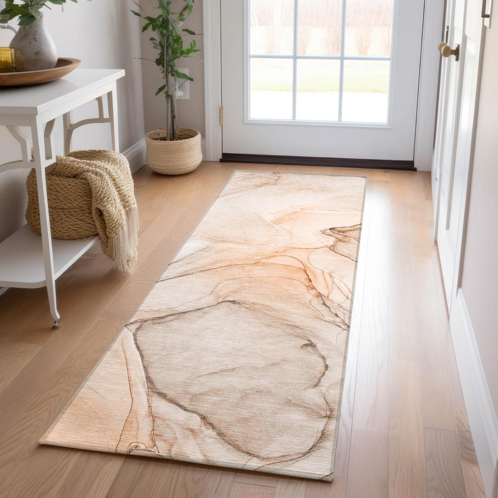 Chantille ACN502 Orange 2'3" x 7'6" Rug. Picture 6