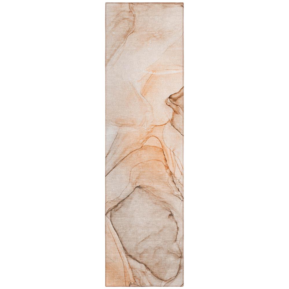 Chantille ACN502 Orange 2'3" x 7'6" Rug. Picture 1