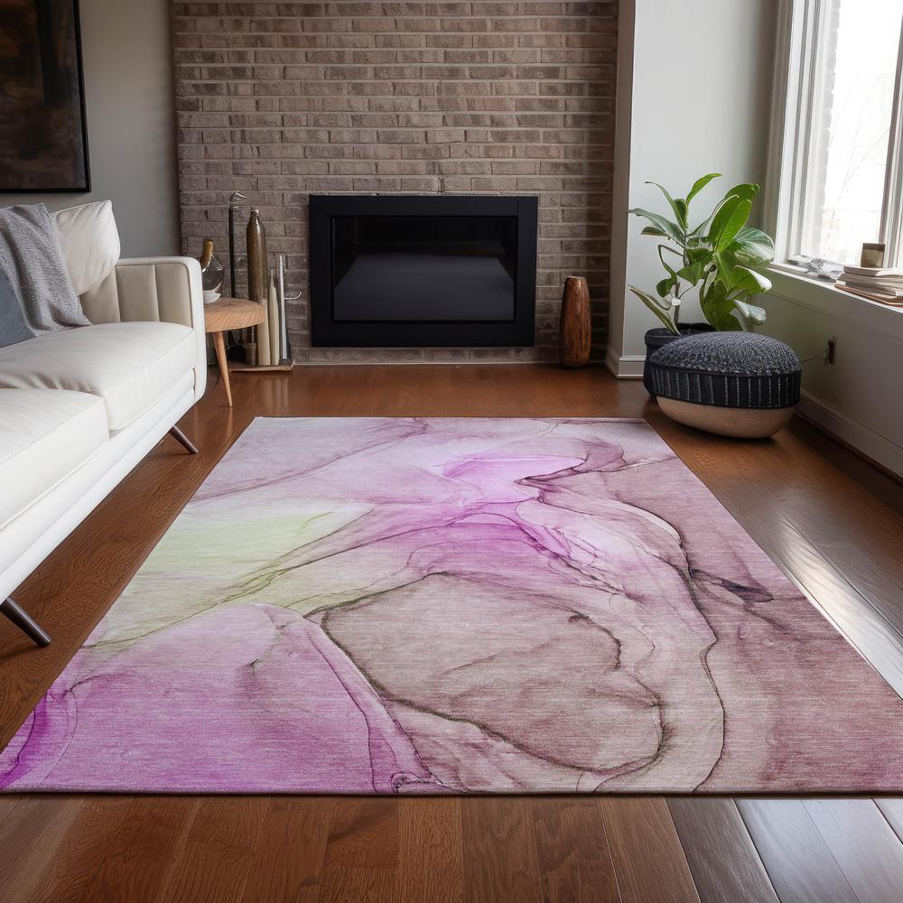 Chantille ACN502 Pink 2'6" x 3'10" Rug. Picture 7