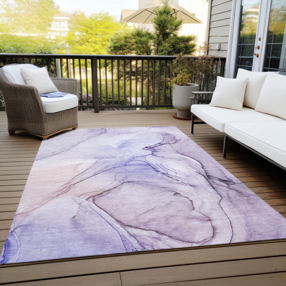 Chantille ACN502 Purple 2'6" x 3'10" Rug. Picture 8