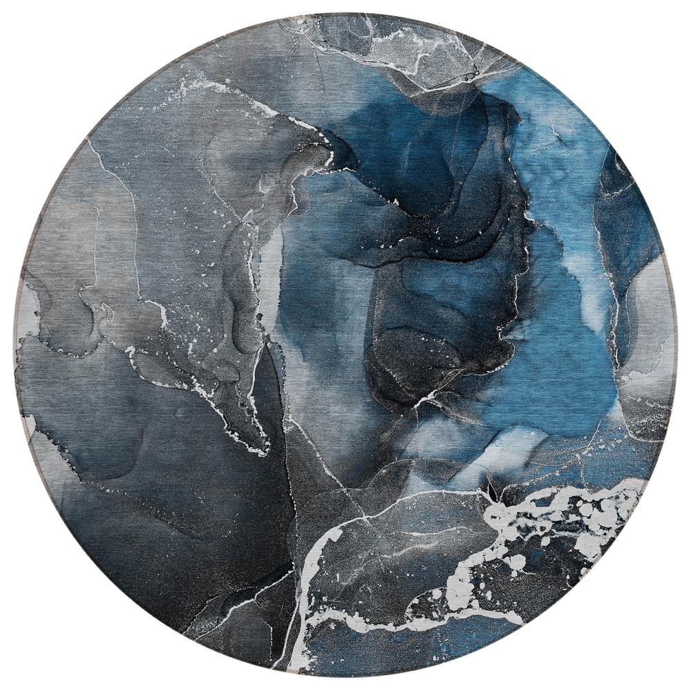 Chantille ACN503 Blue 8' x 8' Rug. Picture 1
