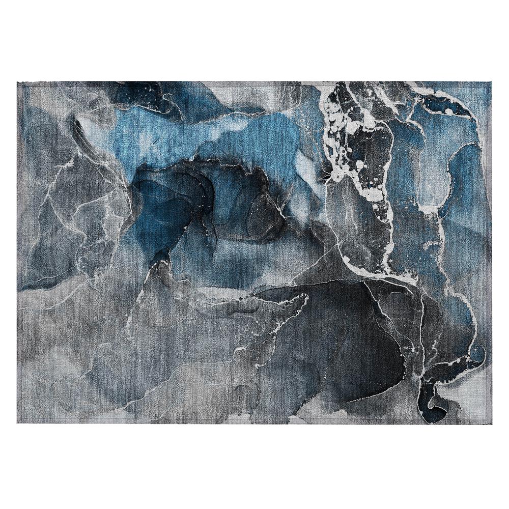 Chantille ACN503 Blue 1'8" x 2'6" Rug. Picture 1