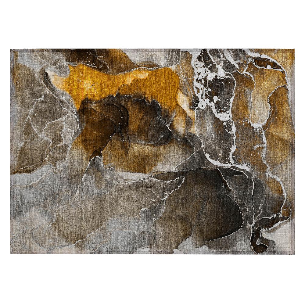 Chantille ACN503 Brown 1'8" x 2'6" Rug. Picture 1