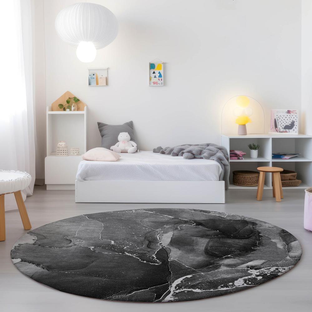 Chantille ACN503 Gray 8' x 8' Rug. Picture 6