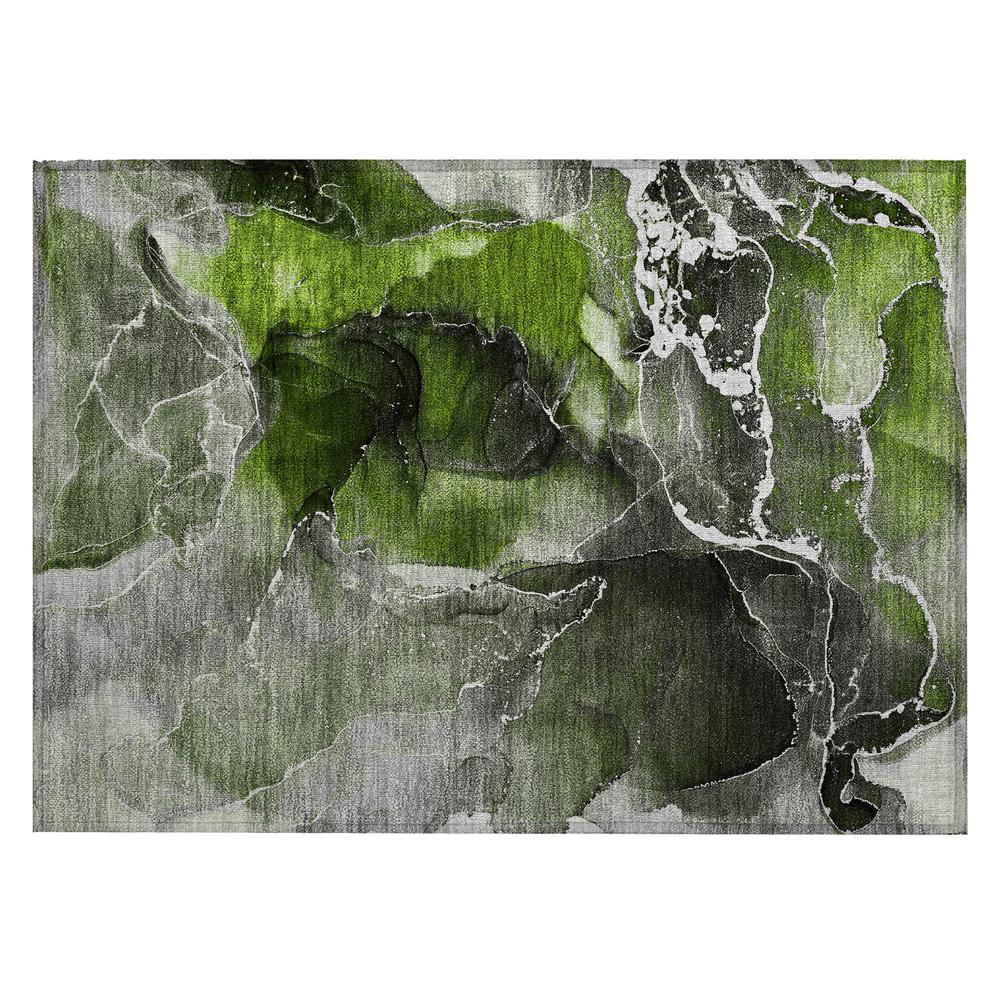 Chantille ACN503 Green 1'8" x 2'6" Rug. Picture 1