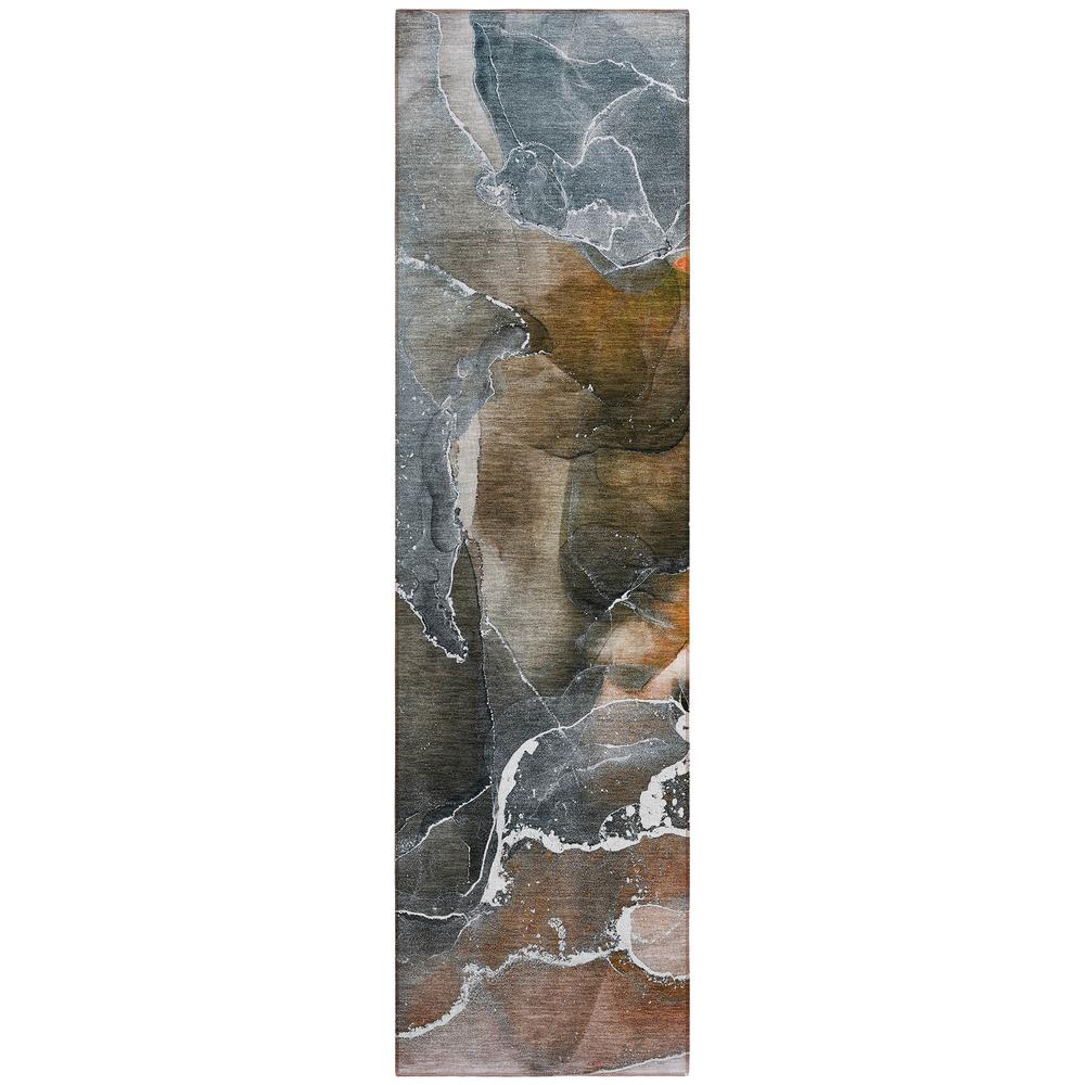 Chantille ACN503 Orange 2'3" x 7'6" Rug. Picture 1
