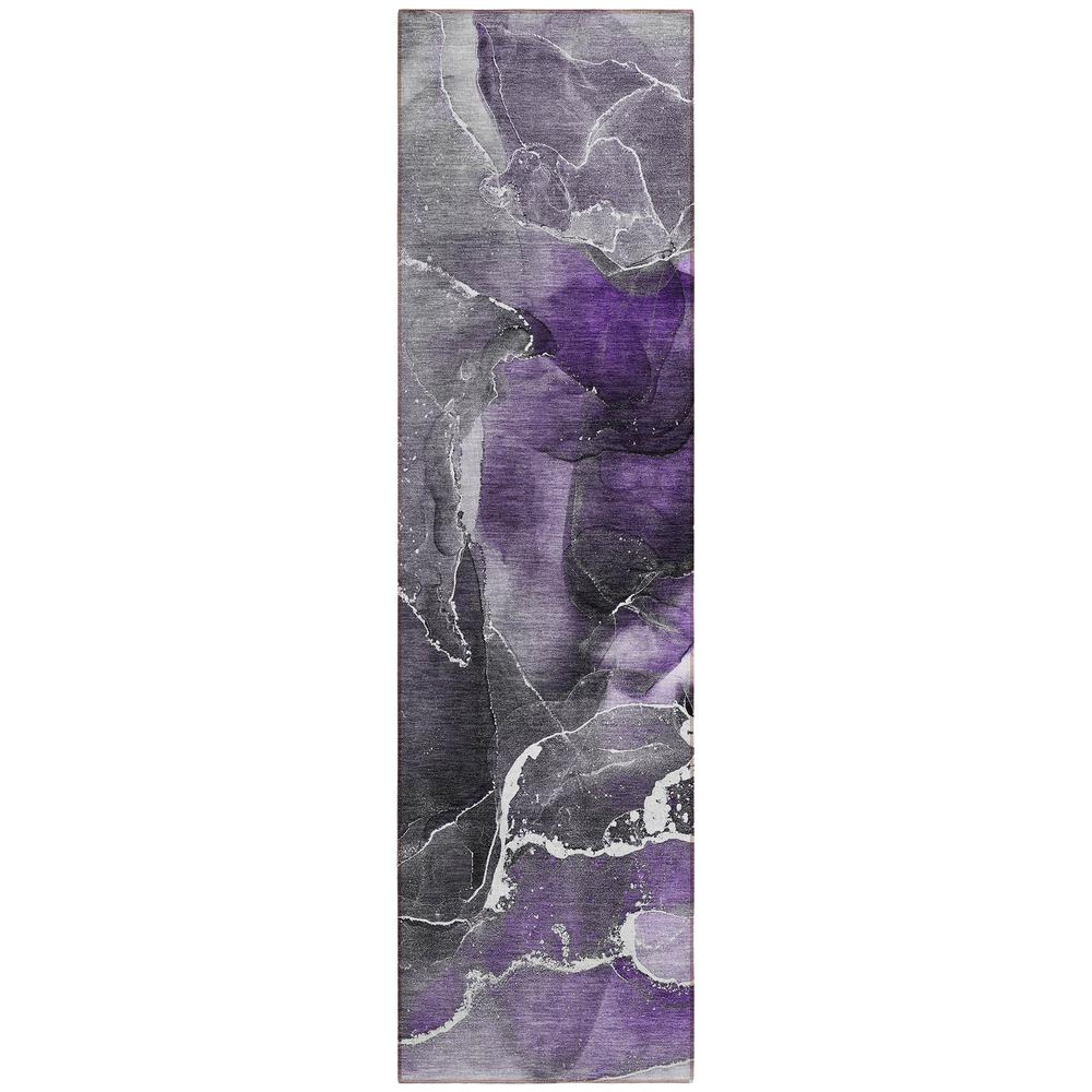 Chantille ACN503 Purple 2'3" x 7'6" Rug. Picture 1