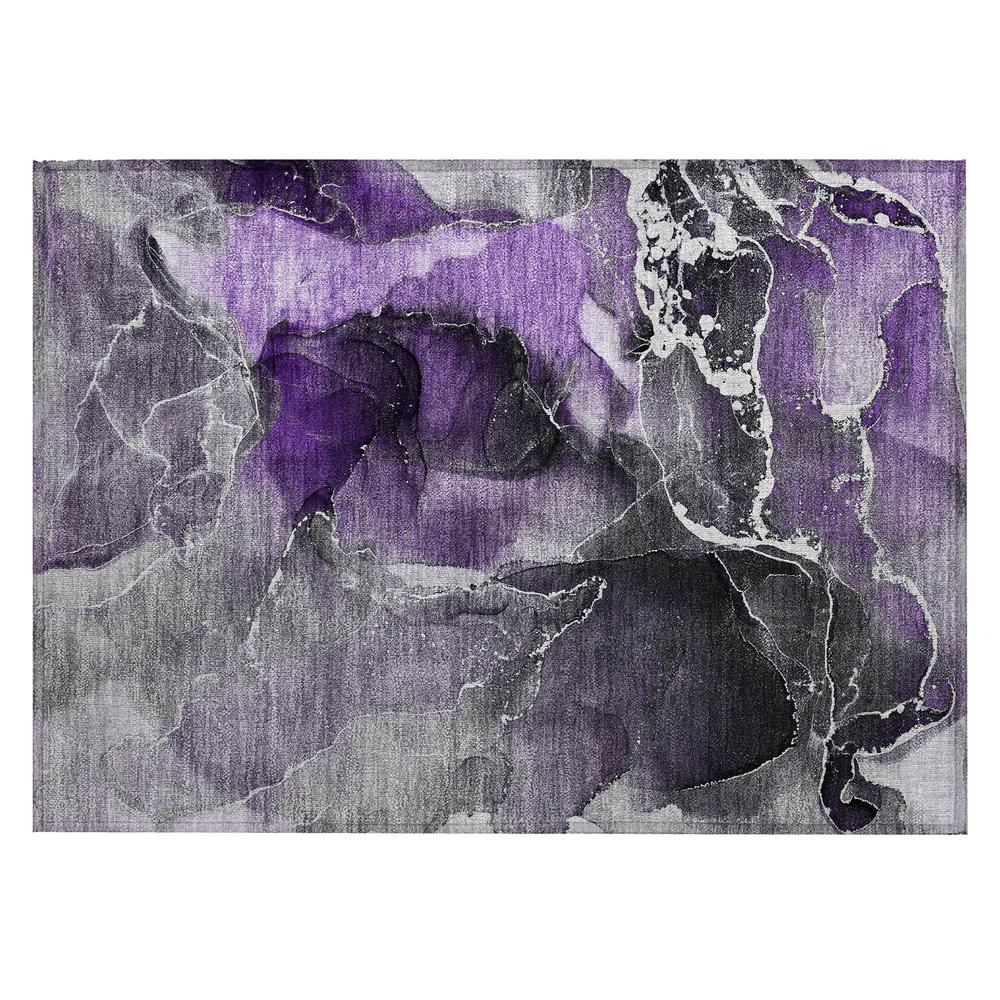 Chantille ACN503 Purple 1'8" x 2'6" Rug. Picture 1