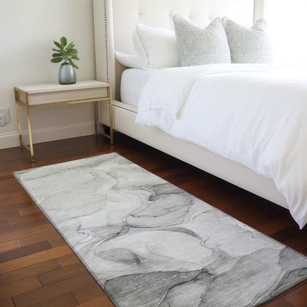 Chantille ACN504 Gray 2'3" x 7'6" Rug. Picture 6