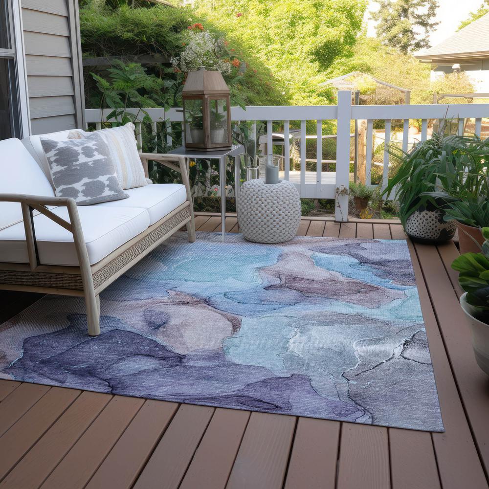 Chantille ACN504 Blue 2'6" x 3'10" Rug. Picture 8