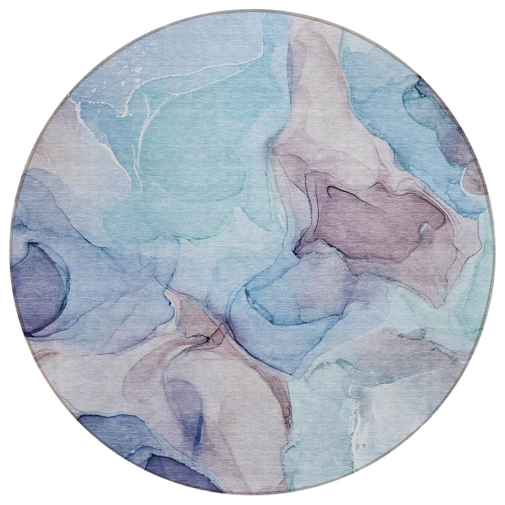 Chantille ACN504 Blue 8' x 8' Rug. Picture 1