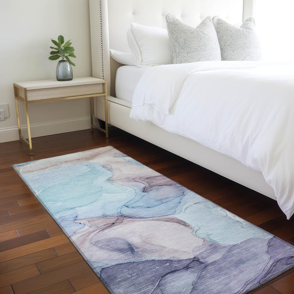 Chantille ACN504 Blue 2'3" x 7'6" Rug. Picture 6