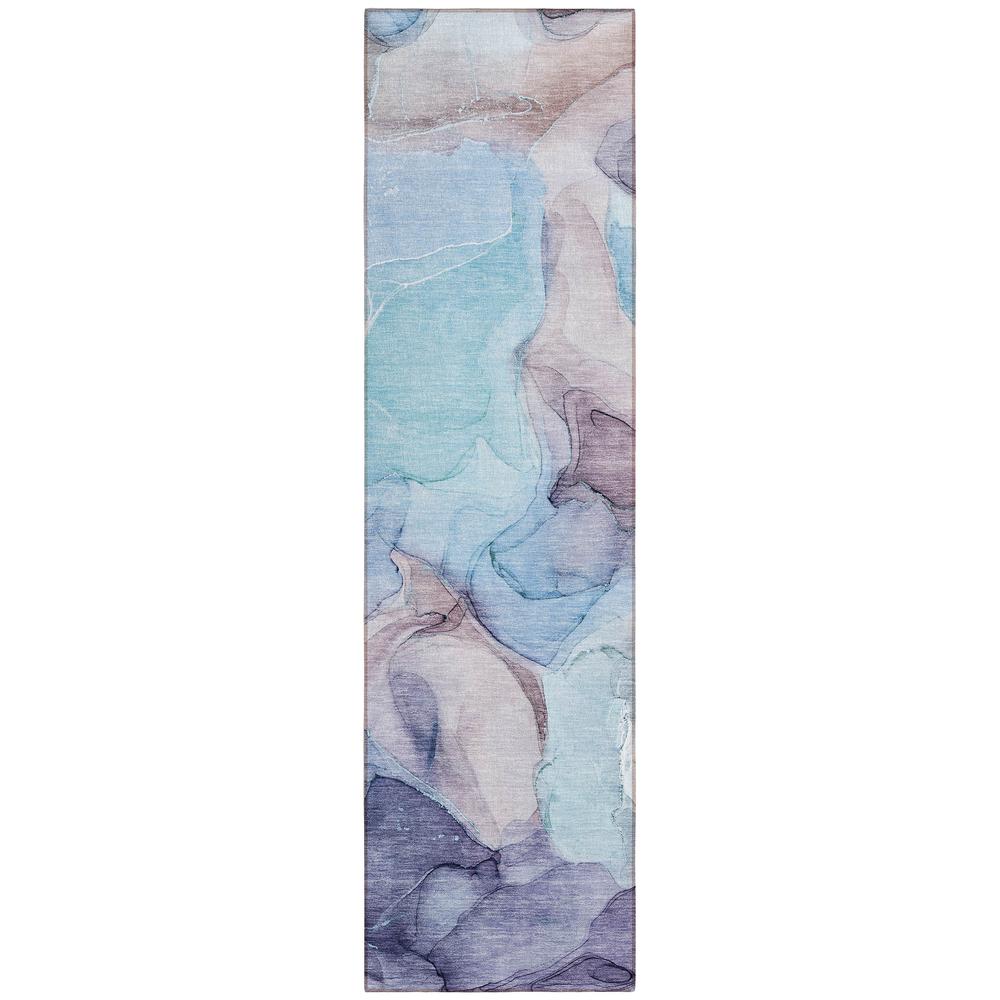Chantille ACN504 Blue 2'3" x 7'6" Rug. Picture 1