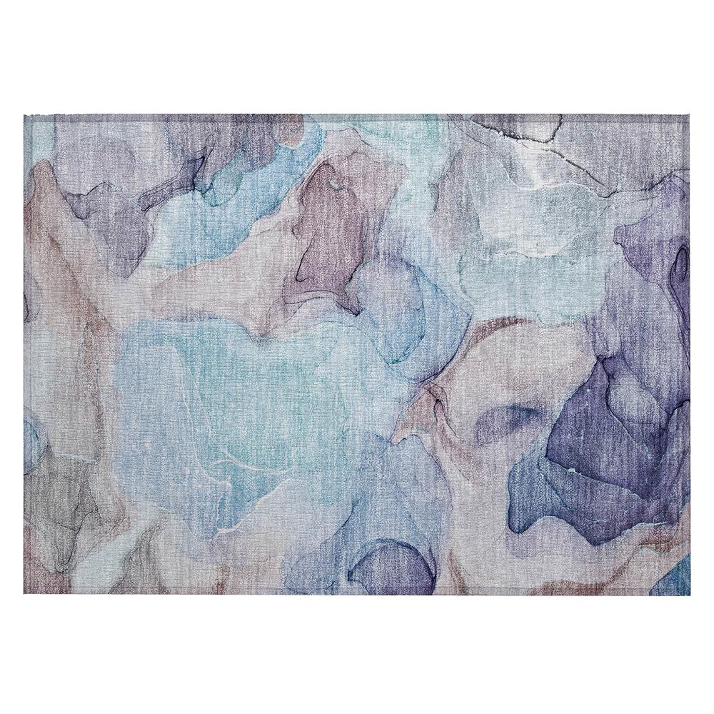Chantille ACN504 Blue 1'8" x 2'6" Rug. Picture 1