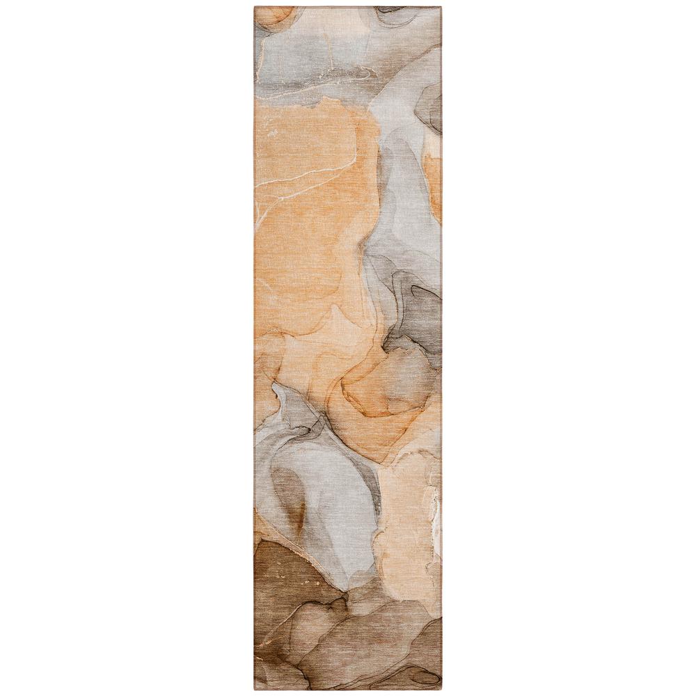 Chantille ACN504 Orange 2'3" x 7'6" Rug. Picture 1