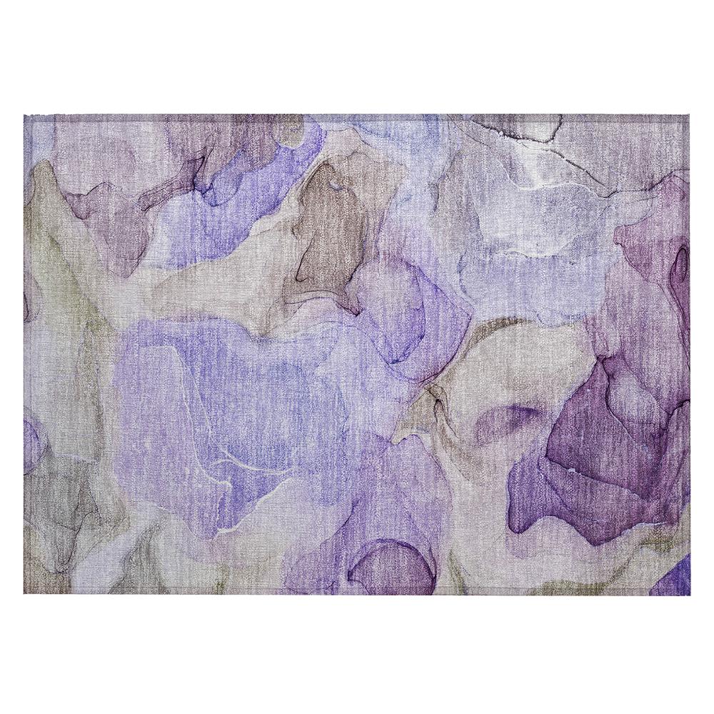 Chantille ACN504 Purple 1'8" x 2'6" Rug. Picture 1