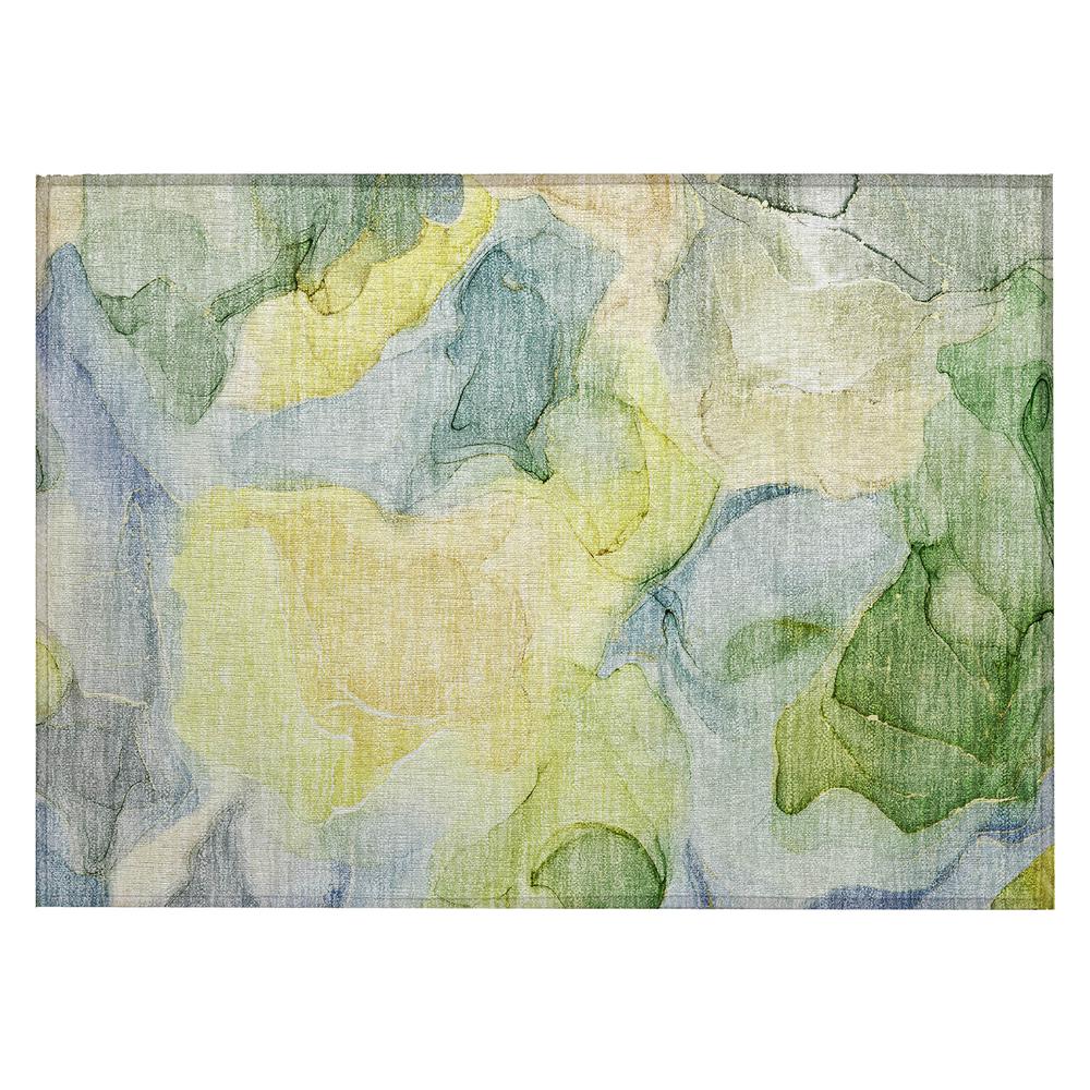 Chantille ACN504 Gold 1'8" x 2'6" Rug. Picture 1