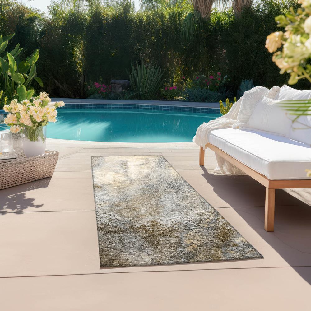 Chantille ACN505 Brown 2'3" x 7'6" Rug. Picture 7