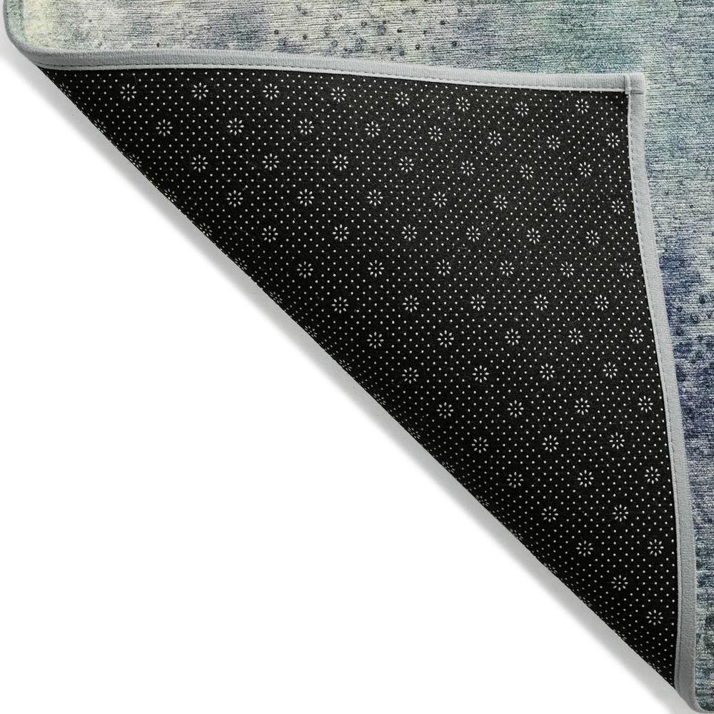 Chantille ACN505 Blue 1'8" x 2'6" Rug. Picture 2