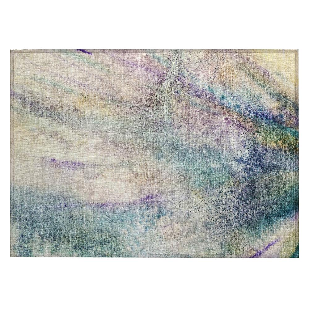 Chantille ACN505 Blue 1'8" x 2'6" Rug. Picture 1