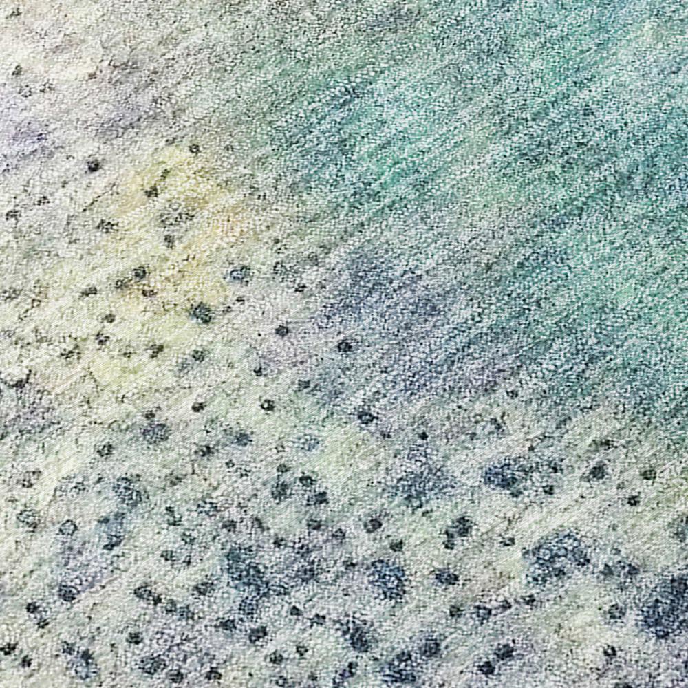 Chantille ACN505 Blue 1'8" x 2'6" Rug. Picture 5