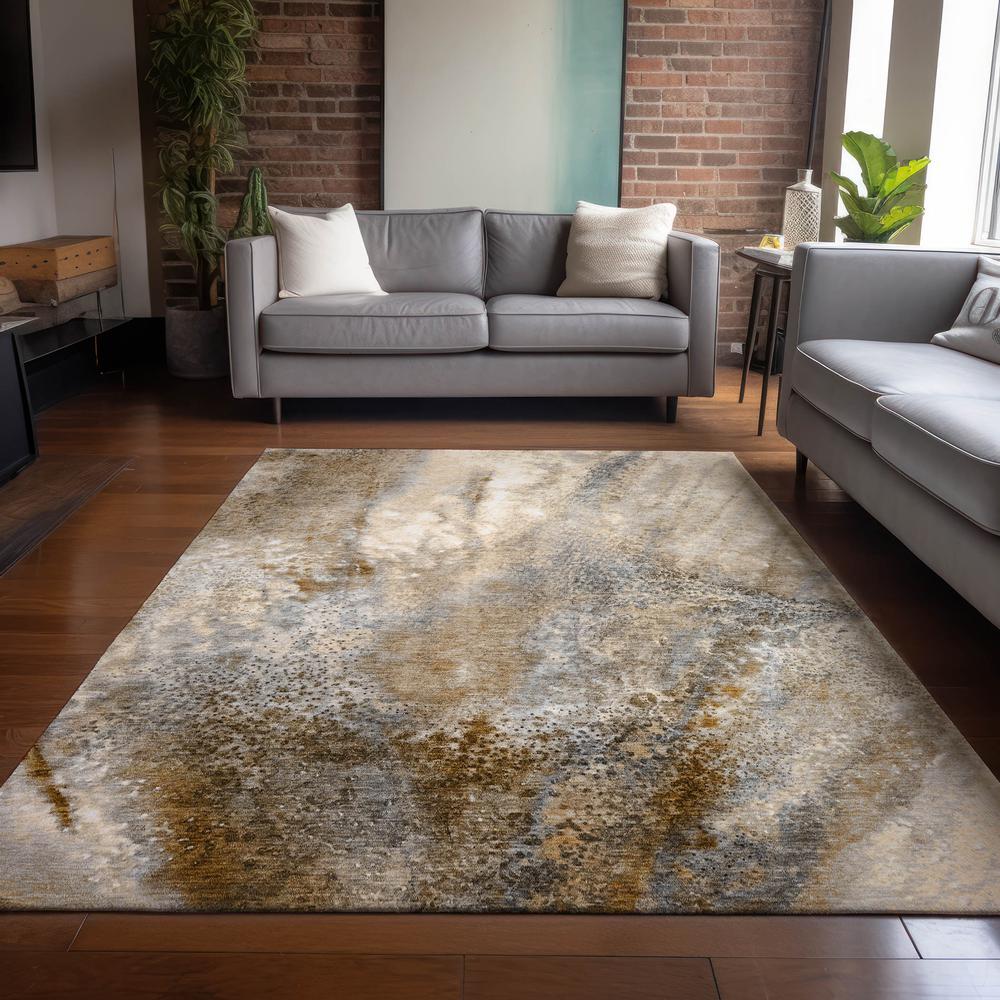 Chantille ACN505 Brown 2'6" x 3'10" Rug. Picture 6