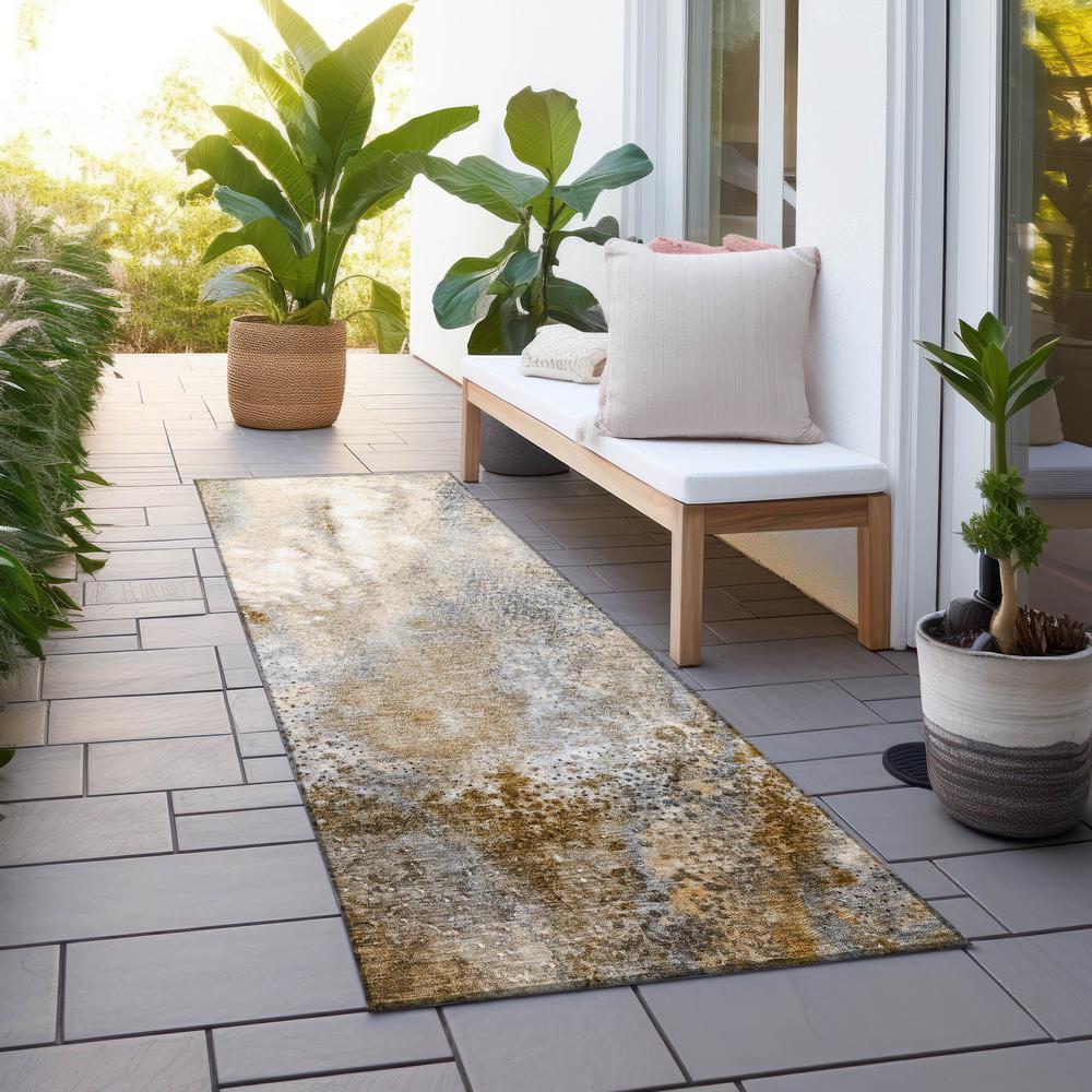 Chantille ACN505 Brown 2'3" x 7'6" Rug. Picture 7
