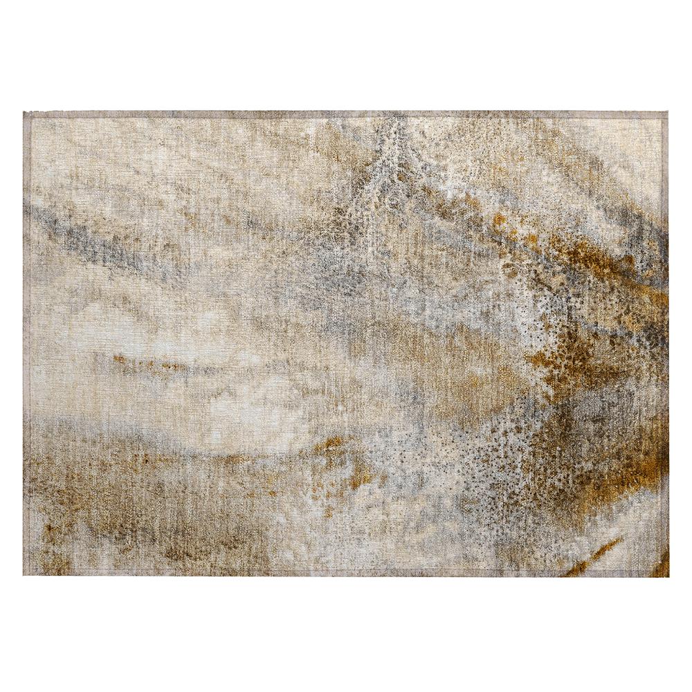 Chantille ACN505 Brown 1'8" x 2'6" Rug. Picture 1
